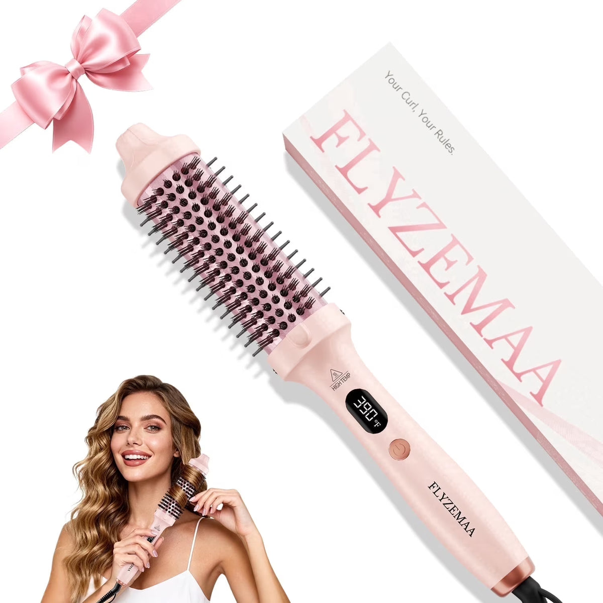 Dual Voltage Ionic Thermal Brush 